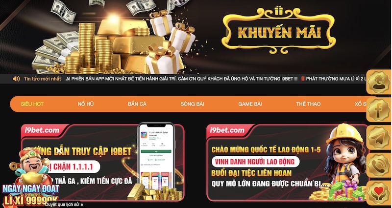 Chi tiết các điều khoản I9bet về khuyến mãi