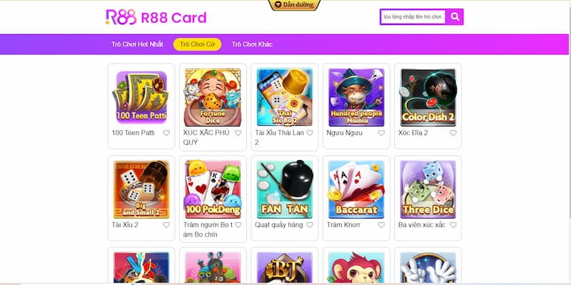 Sức hấp dẫn khó cưỡng của sảnh R88 Game bài tại I9Bet 